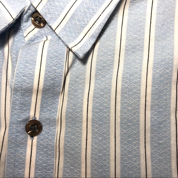 💙Tasso Elba Men’s Long Sleeve Button Shirt - Picture 4 of 7